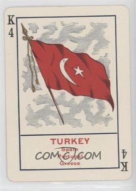 1896 Cincinnati Game of Flags - No. 1111 - 4 Flag Back #K4.2 - Turkey