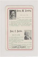 Henry Stanley, Benjamin Butler [Poor to Fair]