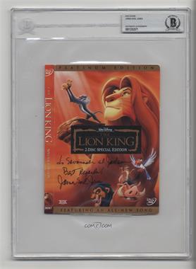 1900-Present Entertainment Authenticated Autographs - Miscellaneous Items #_JAEJ - James Earl Jones (The Lion King DVD Cover) [BAS BGS Authentic]