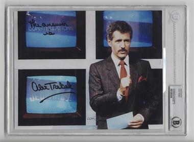 1900-Present Entertainment Authenticated Autographs - Photographs #_ALTR - Jeopardy! - Alex Trebek [BAS BGS Authentic]