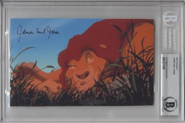1900-Present Entertainment Authenticated Autographs - Prints #_JAEJ.1 - James Earl Jones as Mufasa (The Lion King) [BAS BGS Authentic]