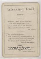 James Russell Lowell [Good to VG‑EX]