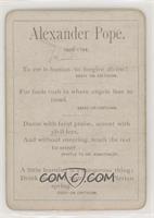 Alexander Pope [Poor to Fair]