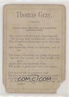Thomas Gray [Poor to Fair]