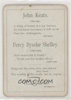 John Keats, Percy Bysshe Shelley [Good to VG‑EX]