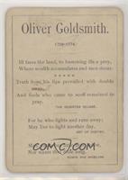 Oliver Goldsmith [Good to VG‑EX]