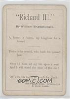 William Shakespeare (Richard III)