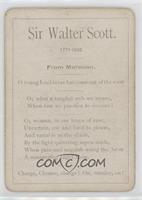 Sir Walter Scott