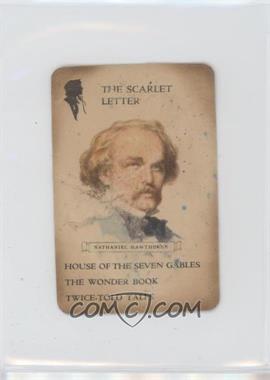1900s Unknown Authors Game - [Base] - Orange Back #_NoN - Nathaniel Hawthorne (The Scarlet Letter) [Poor to Fair]