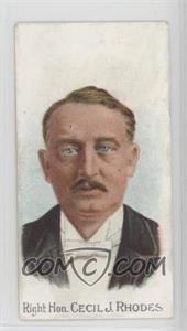 1901 Cohen Weenen Boer War Celebrities - Tobacco [Base] #CERH - Right Hon. Cecil J. Rhodes [Good to VG‑EX]