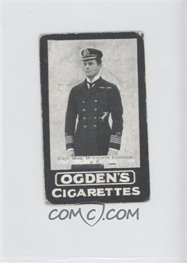 1901 Ogden's Tab Leading Generals at the War - Tobacco [Base] #_HELA - Capt. Hon. Hedworth Lambton [Good to VG‑EX]