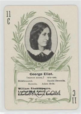 1905 Cincinnati Game Co. Authors - [Base] #11C - George Elliot (Marian Evans)