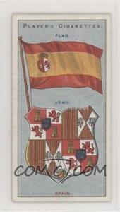 1905 Player's Countries Arms & Flags Thick - Tobacco [Base] #5 - Spain [Good to VG‑EX]