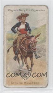 1905 Player's Navy Cut Riders of the World - Tobacco [Base] #13 - Spanish Muleteer [Good to VG‑EX]