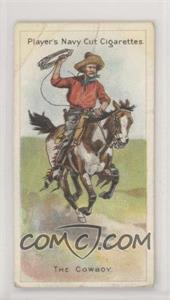 1905 Player's Navy Cut Riders of the World - Tobacco [Base] #17 - The Cowboy [COMC RCR Poor]