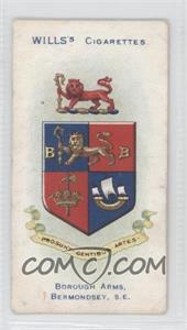 1905 Wills Borough Arms 4th Series - Tobacco [Base] #178 - Bermondsey [Poor to Fair]