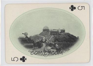 1907 M. Rieder California Souvenir Playing Cards - [Base] #5C.1 - Lick Observatory, Mt. Hamilton