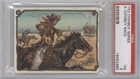 A Cowboy Race [PSA 3 VG]