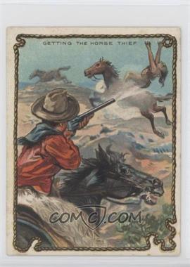 1909-12 Hassan Cowboy Series - Tobacco T53 #GEHT - Getting The Horse Thief