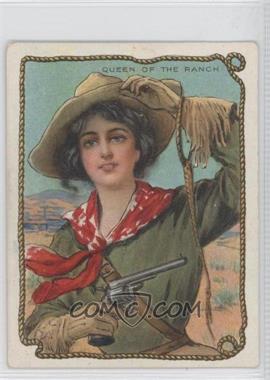 1909-12 Hassan Cowboy Series - Tobacco T53 #QURA - Queen Of The Ranch [Good to VG‑EX]