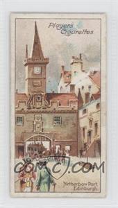 1909 Player's Celebrated Gateways - Tobacco [Base] #10 - Netherbow Port, Edinburgh, in 1760 [Good to VG‑EX]