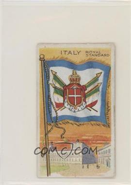 1910-11 ATC Flags of all Nations - Tobacco T59 - Recruit Red Back #_ITAL.3 - Italy (Royal Standard)