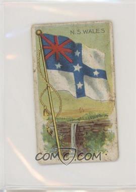 1910-11 ATC Flags of all Nations - Tobacco T59 - Scrap Iron Red Back #_NSWA - N.S. Wales [Poor to Fair]