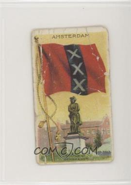 1910-11 ATC Flags of all Nations - Tobacco T59 - Sub Rosa Cigarros Black Factory 229 6th Dist VA Back #_AMST - Amsterdam [COMC RCR Poor]