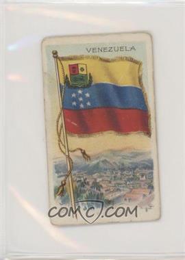 1910-11 ATC Flags of all Nations - Tobacco T59 - Sweet Caporal Little Cigars Black Factory 25 2nd Dist VA Back #_VENE - Venezuela [Poor to Fair]