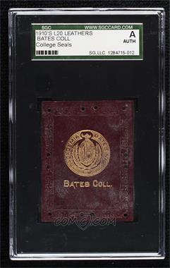 1910-12 ATC College Seals Leathers - Tobacco L20 #_BATO - Bates College [SGC Authentic]