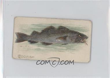 1910 ATC Fish Series - Tobacco T58 - Piedmont Back 1-100 #_CODF - Codfish [Good to VG‑EX]