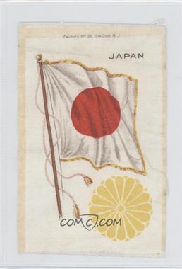 1910 ATC National Flags & Arms Silks - Tobacco S38 - Nebo Factory 21 5th Dist NJ #_NoN - Japan [Good to VG‑EX]