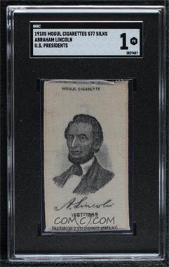 1910 Mogul Presidents Silks - Tobacco S77 #_ABLI - Abraham Lincoln [SGC 1 PR]