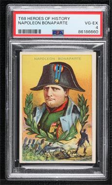 1911-12 ATC Men and Women of History - T68 [Base] - Pan Handle Scrap Blue #_NABO - Napoleon Bonaparte [PSA 4 VG‑EX]