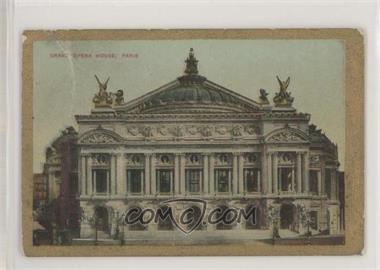 1911 ATC Sights & Scenes of the World - T99 - Pan Handle Scrap Blue Back #_GROH - The Grand Opera House, Paris - France. [Good to VG‑EX]