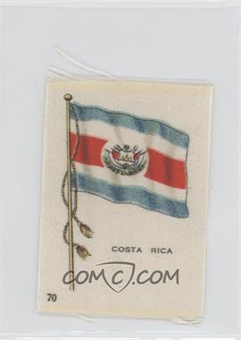 1912 B.D.V. Flags of the World Silks - Tobacco [Base] #70.1 - Costa Rica