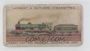 1912 Lambert & Butler World's Locomotives - Tobacco [Base] #8 - Great Central [Good to VG‑EX]