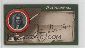 1912 Taddy & Co. Autographs - Tobacco T6-4 #16 - Isaac Newton