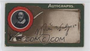 1912 Taddy & Co. Autographs - Tobacco T6-4 #17 - William Shakespeare [Good to VG‑EX]