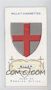 1912 Wills Arms of Foreign Cities - Tobacco [Base] #38 - Milan