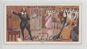 1912 Wills Historic Events - Tobacco [Base] #28 - Shakespeare reading to Queen Elizabeth