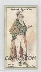 1913 Player's Characters from Thackeray - Tobacco [Base] #22 - Rawdon Crawley [Good to VG‑EX]