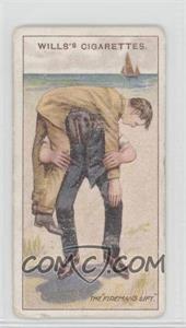 1913 Wills First Aid - Tobacco [Base] #18 - The Fireman's Lift No. 1 [Good to VG‑EX]