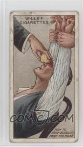 1913 Wills First Aid - Tobacco [Base] #31 - Bleeding from the nose [Good to VG‑EX]