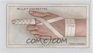 1913 Wills First Aid - Tobacco [Base] #40 - Bandage for Finger [Good to VG‑EX]