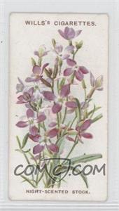 1913 Wills Old English Garden Flowers Series 2 - Tobacco [Base] #6 - Night-Scented Stock