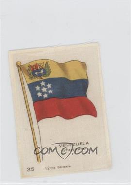 1914 B.D.V. Flags of the World Silks 12th Series - Tobacco [Base] #35 - Venezuela [Good to VG‑EX]