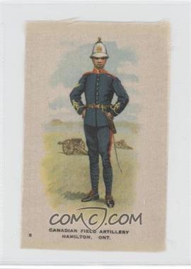 1914 ITC Regimental Uniforms of Canada Silks - Tobacco SC10 #5 - Canadian Field Artillery (Ontario) [Good to VG‑EX]