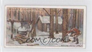 1914 Wills Overseas Dominions (Canada) - Tobacco [Base] #29 - Boiling Maple Syrup