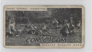 1915 ITC Cigarettes Modern War Weapons - Tobacco C62 - Sweet Caporal Back #40 - Infantry Machine Gun [COMC RCR Poor]